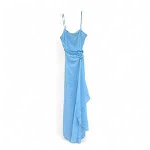 Aspeed Light Blue Asymmetrical Dress
